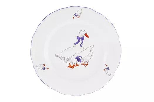 Набор тарелок Гуси