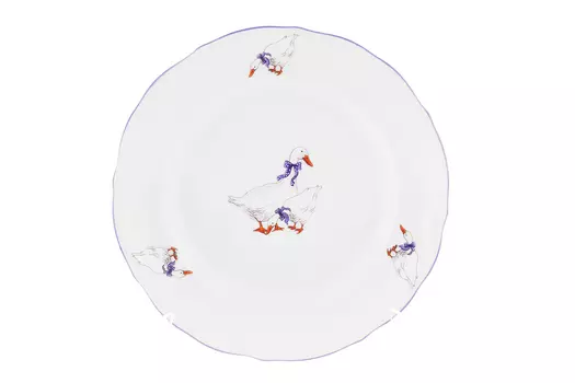 Набор тарелок Гуси