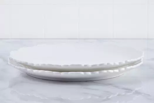 Набор тарелок Снежинки