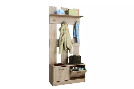 Обувница с вешалкой Ольга