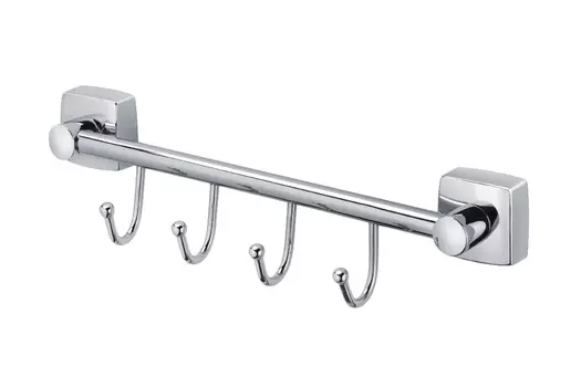 Планка с 4 крючками Kvadro