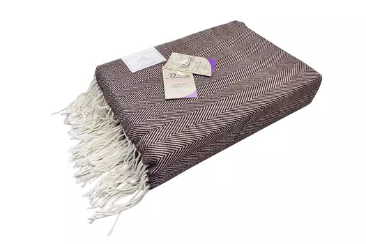 Плед жаккардовый Woolen