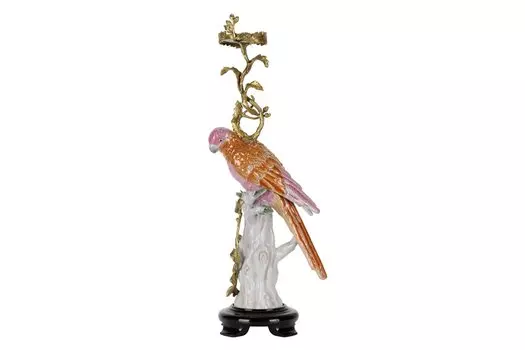 Подсвечник на 1 свечу Попугай