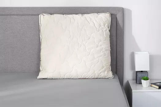 Подушка с бортиком Верблюжья шерсть