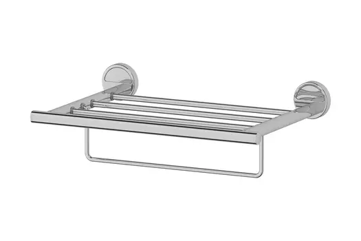 Полка для полотенец со штангой Luxia