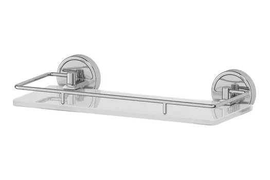 Полка с держателями настенная Luxia