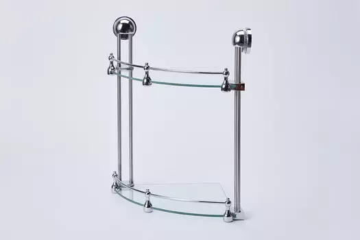 Полка угловая 2-ярусная 2202