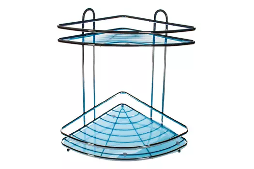 Полка угловая 2-ярусная Modern Blue