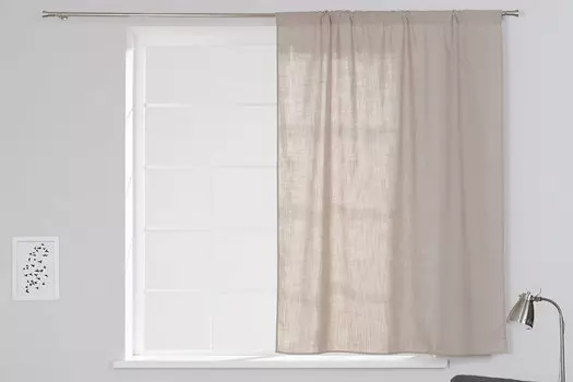 Штора для кухни на ленте Tina