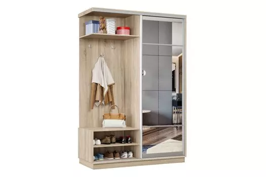 Прихожая левая Практик мини 01