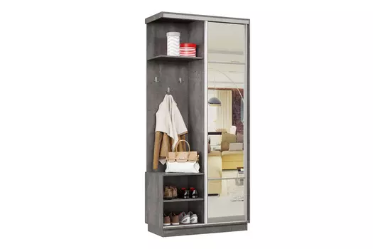 Прихожая левая Практик Мини 01