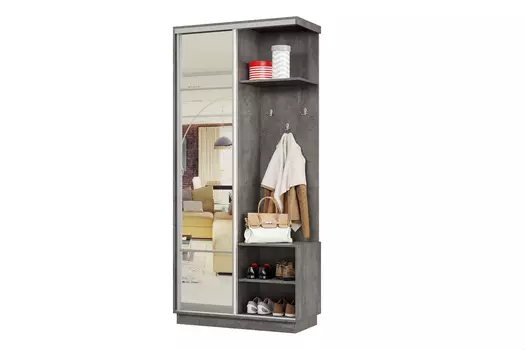 Прихожая правая Практик Мини 01