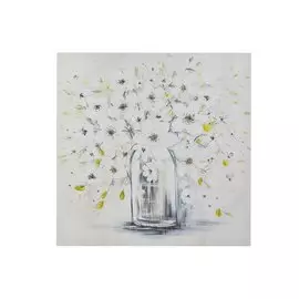 Репродукция Белые цветы в вазе