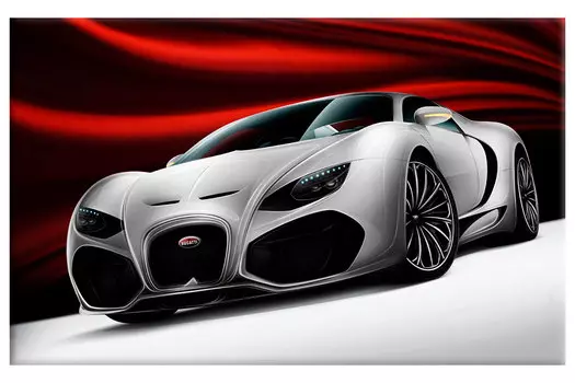 Репродукция Бугатти