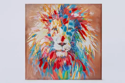 Репродукция Радужный лев