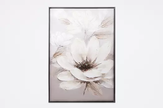 Репродукция Серебряный цветок