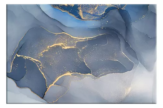 Репродукция Синий флюид