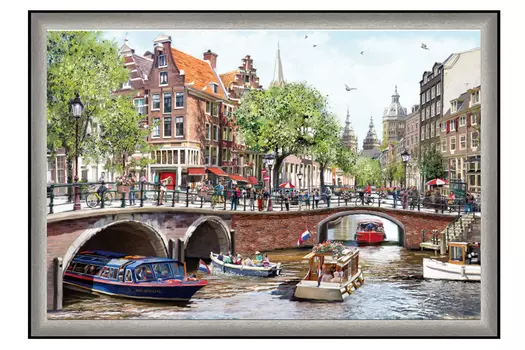 Репродукция в раме Амстердам