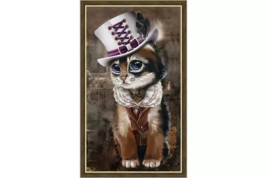 Репродукция в раме Белла