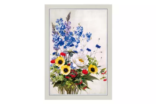 Репродукция в раме Дикий сад 2