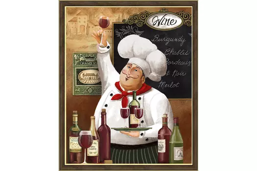Репродукция в раме Лучший шеф-повар 2
