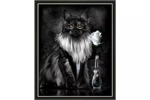 Репродукция в раме Мудрый