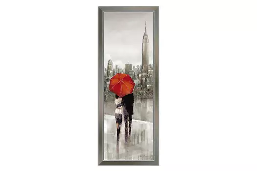 Репродукция в раме Нью-йоркская прогулка