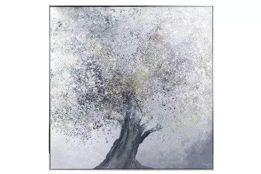 Репродукция в раме Серебряное дерево