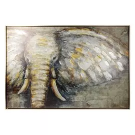 Репродукция в раме Слон