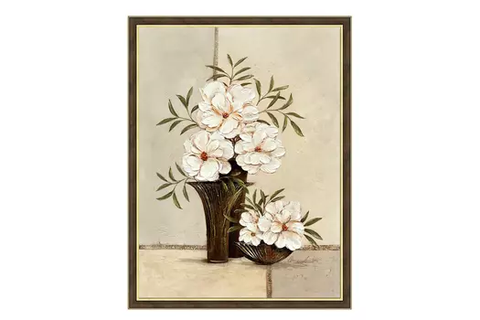 Репродукция в раме Светлый букет 3