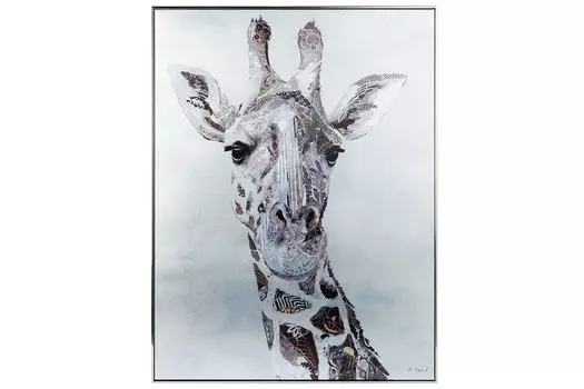 Репродукция в раме Жираф