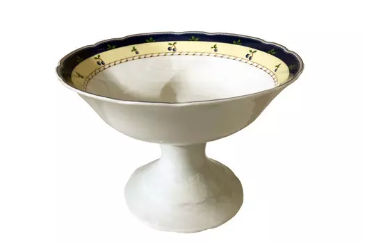 Салатник на ножке Роза