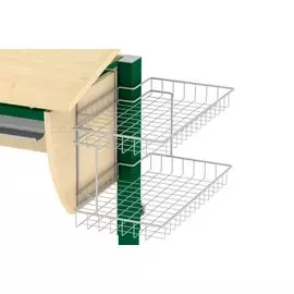 Сетка-полка двухуровневая 45х27 см