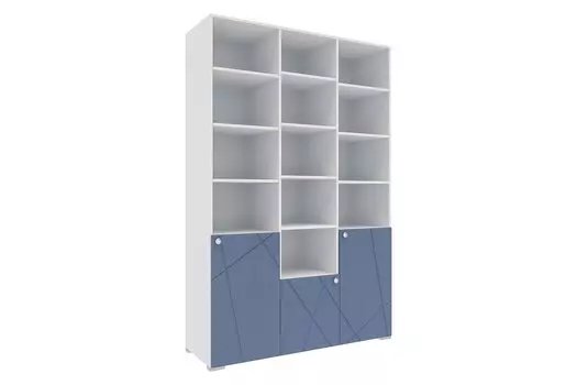 Шкаф комбинированный 3-дверный Абрис