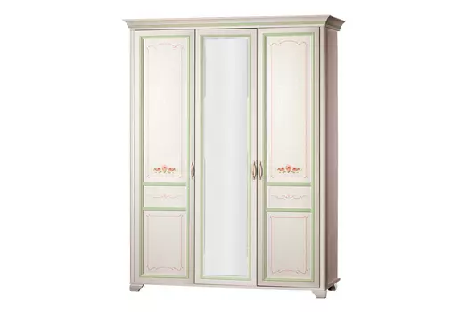 Шкаф 3-дверный Флора