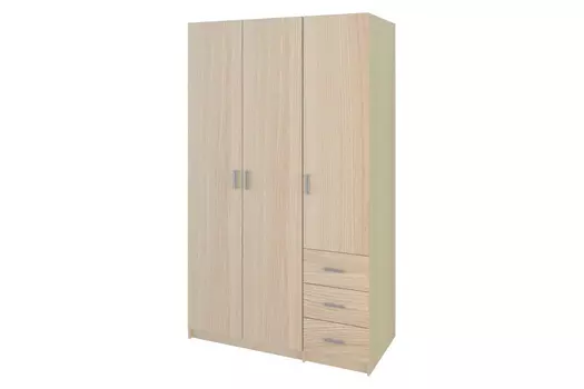 Шкаф 3-дверный Лофт-2