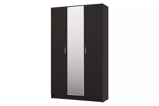 Шкаф 3-дверный с зеркалом Лофт