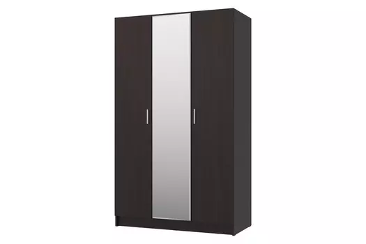 Шкаф 3-дверный с зеркалом Лофт