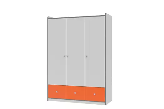 Шкаф 3-дверный Сильвер