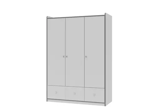 Шкаф 3-дверный Сильвер