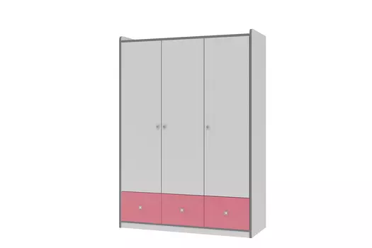 Шкаф 3-дверный Сильвер