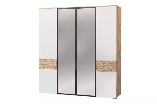 Шкаф 4-дверный Дели