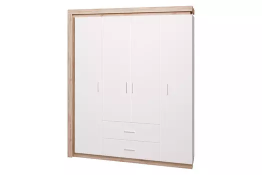 Шкаф 4-дверный Люмен