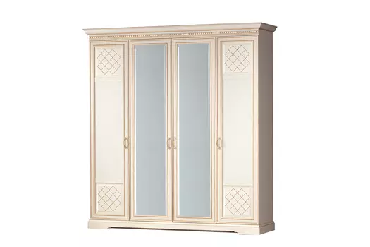 Шкаф 4-дверный Парма