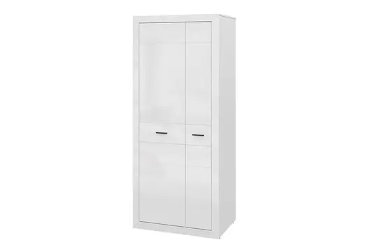 Шкаф двухдверный с полками Бона