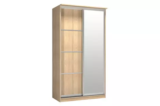 Шкаф-купе 2-дверный Байкал