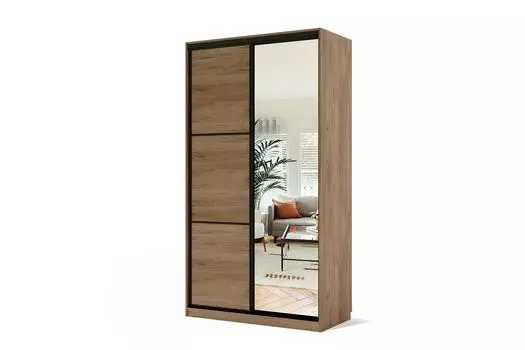 Шкаф-купе 2-дверный Blanc