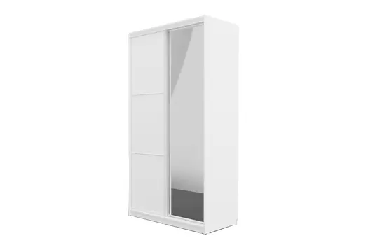 Шкаф-купе 2-дверный Blanc