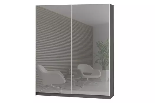 Шкаф-купе 2-дверный Итон