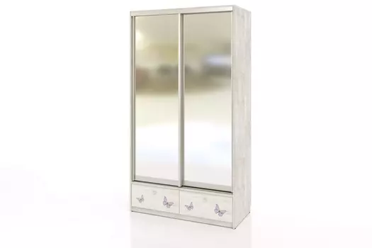 Шкаф-купе 2-дверный Леди